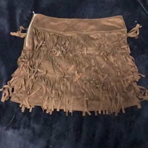 Fringe skirt